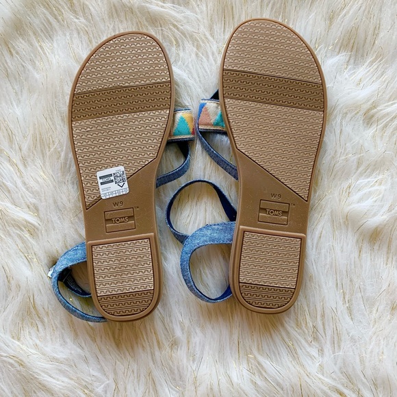 Toms Viv multicolor ankle strap sandals - Picture 4 of 5